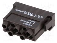 Connector: HDC; module; male; C146,heavy|mate M; PIN: 10; 400V AMPHENOL