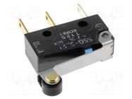 Microswitch SNAP ACTION; 3A/250VAC; 4A/30VDC; SPDT; ON-(ON); SSG OMRON Electronic Components