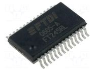 IC: interface; USB-FIFO; Full Speed; 3.3÷5.25VDC; reel; SSOP28 FTDI