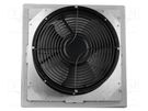 Fan: AC; axial; 230VAC; Ø254x90mm; 1000m3/h; 57dBA; IP54; RAL 7035 COBI ELECTRONIC