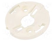 Connector: LED holder; push-in; Features: one-piece; Ø40x5mm AAG STUCCHI