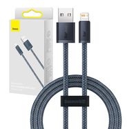 Baseus Dynamic Series cable USB to Lightning, 2.4A, 2m (gray), Baseus