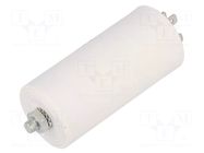 Capacitor: polypropylene; motors, run; 25uF; 450V; ±5%; 3000h SR PASSIVES