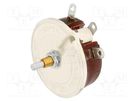 Potentiometer: shaft; single turn; 25Ω; 100W; 6.35mm; wirewound OHMITE