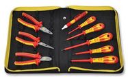 KIT, PLIERS/SCREWDRIVERS, PZ, VDE, 11PC