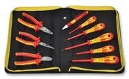 KIT, PLIERS/SCREWDRIVERS, PZ, VDE, 11PC