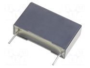Capacitor: polypropylene; X2; R46; 1uF; 560VDC; 275VAC; 32x11x20mm KEMET