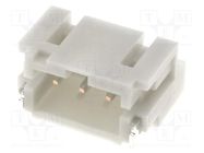 Socket; wire-board; male; PH; 2mm; PIN: 3; SMT; 100V; 2A; -25÷85°C JST