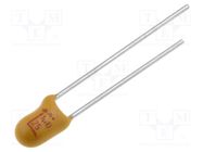 Capacitor: tantalum; 1uF; 25VDC; THT; ±10%; -55÷125°C; Series: TAP KYOCERA AVX