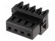 Plug; IDC; female; NR; 2.5mm; PIN: 4; for cable; 250V; 2A; Layout: 1x4 JST