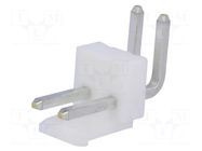 Connector: wire-board; socket; male; VH; PIN: 2; 10A; 250V; THT JST