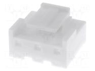 Connector: wire-board; plug; female; PIN: 3; 5mm; Type: w/o contacts JST