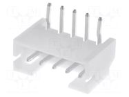 Connector: wire-board; socket; male; PIN: 5; PH; 2A; 100V; angled 90° JST