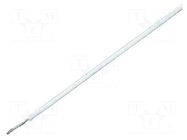 Wire; SiF/GL; 1x4mm2; stranded; Cu; silicone; white; -60÷180°C HELUKABEL