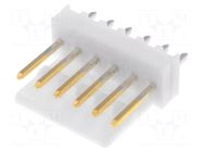 Connector: wire-board; socket; male; PIN: 6; KK 254; straight; THT MOLEX