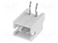 Connector: wire-board; socket; male; ZH; 1.5mm; PIN: 2; THT; 50V; 1A JST