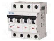 Circuit breaker; 230/400VAC; Inom: 32A; Poles: 4; Charact: B; 15kA EATON ELECTRIC