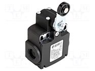 Limit switch; lever R 35mm, plastic roller Ø18mm; NO + NC; 10A PIZZATO ELETTRICA