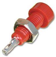 TIP JACK, 5700V, 10A, RED