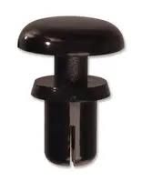 SNAP RIVET, NYLON 6, 3.1MM, BLACK