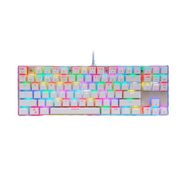 Mechanical gaming keyboard Motospeed K87S RGB (white), Motospeed