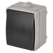 Two-way switch (wall-mounted) IP54, 1 button, EMOS