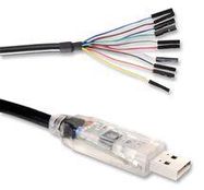 CABLE, USB/MPSSE, 0.25A/3.3V O/P, 50CM