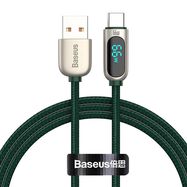 Baseus Display Cable USB to Type-C, 66W, 1m (green), Baseus