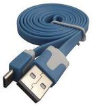 CABLE, USB A TO MICRO B, 1M, BLUE/WHITE