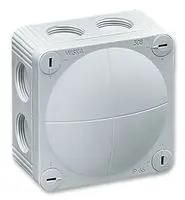 JUNCTION BOX, PP, WHITE, 85X85X51MMIP66