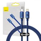 Baseus Crystal cable USB-C to Lightning, 20W, 1.2m (blue), Baseus