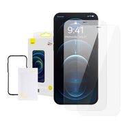 Baseus Tempered Glass Transparent 0.3mm (6.1inch) for iPhone 12/12 Pro (2pcs), Baseus