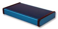 ENCLOSURE, ALU, BLUE, 220X125X30.5MM