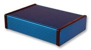 ENCLOSURE, ALU, BLUE, 220X165X51.5MM