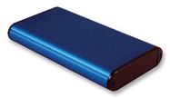 ENCLOSURE, ALU, BLUE, 120X71.7X19MM