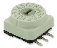 SWITCH, ROTARY, 10 POS, BCD, SMD