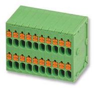 TERMINAL BLOCK, WIRE TO BRD, 3POS, 14AWG