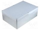 Enclosure: multipurpose; X: 185mm; Y: 265mm; Z: 95mm; ABS; dark grey GAINTA