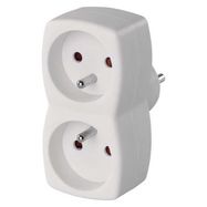 Multiple Socket 2×, white, EMOS