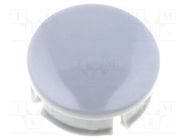 Cap; grey; Mounting: push-in; plastic; G330.31,G352.61,G353.61 MENTOR