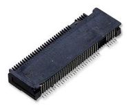 CARD EDGE CONN, DUAL SIDE, 67POS, SMD