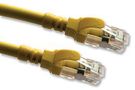 PATCH LEAD, CAT6A, YELLOW, 1M