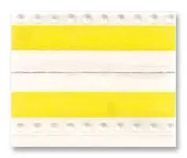 DOUBLE SPLICE TAPE, 8MM, YELLOW, PK500