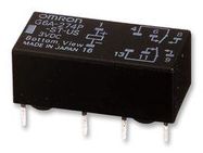 SIGNAL RELAY, DPDT, 12VDC, 2A, THT