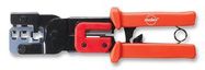 CRIMP TOOL, RATCHET, MODULAR PLUG