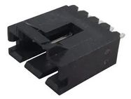 CONN, HEADER, 4POS, 1ROW, 2.54MM, TH
