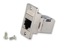 MOD COUPLER, RJ45, JACK, 8P8C, CAT6E