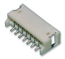 CONNECTOR, HEADER, 7POS, 1.5MM, 1ROW; Pitch Spacing:1.5mm; No. of Contacts:7Contacts; Gender:Header; Product Range:ZH Series; Contact Termination Type:Surface Mount; No. of Rows:1Rows; Contact Plating:Tin Plated Contacts; Contact Material:Brass; SVHC:No S