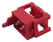 CONNECTOR, PLUG, 4POS, 2ROW