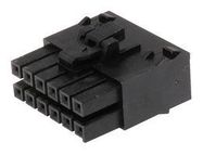 CONNECTOR HOUSING, RCPT, 12POS, 3.5MM
